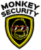 Logo im Websiteheader der Sicheheitsfirma Monkey Security in Augsburg.